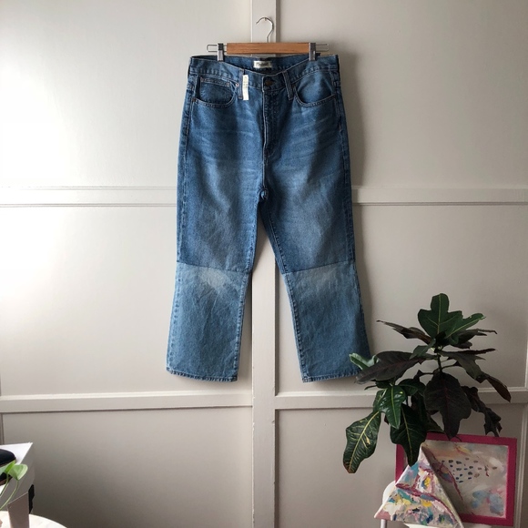 BOGO50% Madewell Retro Crop Bootcut - Picture 3 of 8
